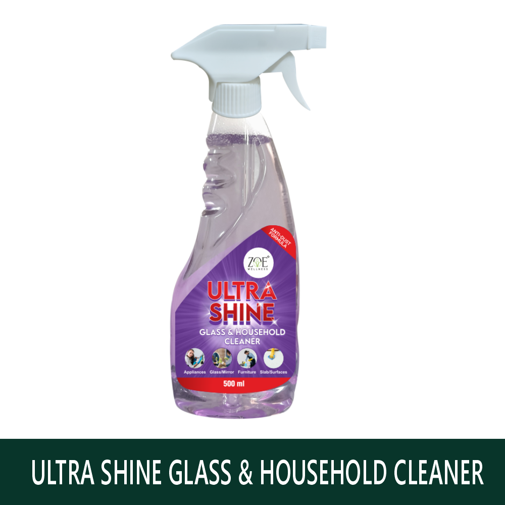 ULTRA SHINE GLASS CLEANER (500ML)